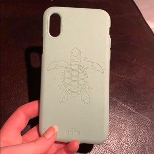 Turquoise sea turtle Pela phone case iPhone X/XS